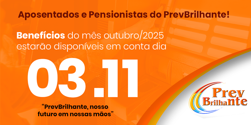 Pagamento Aposentados e Pensionistas outubro/2025